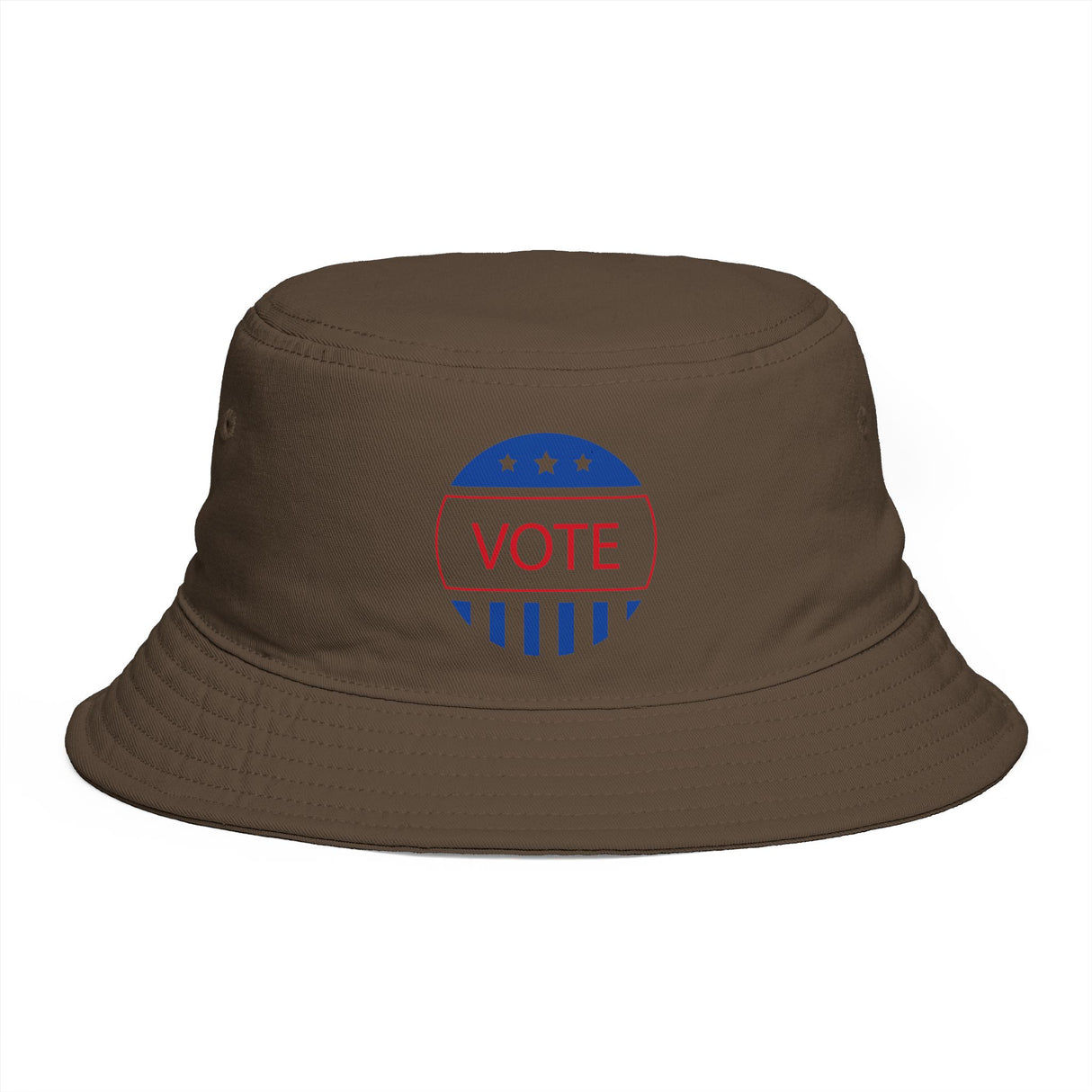 Vote Bucket Hat — Patriotic Red, White & Blue Election Sun Hat