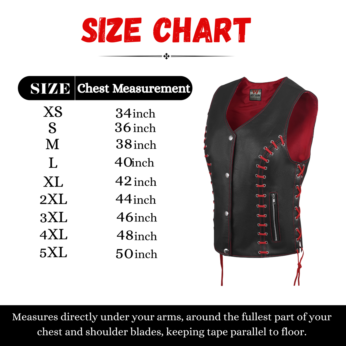 WCWV95841TPINKEYELET WOMEN SIDE LACE VEST M/O BUFFALO LEATHER PINK/BLK