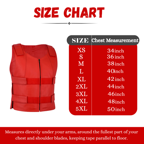 Ladies Women soft leather Red biker motorcycle vest black concealed carry