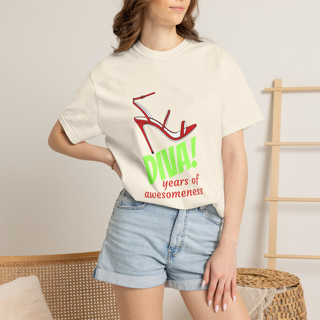 Diva! Years of Awesomeness T-Shirt Printify