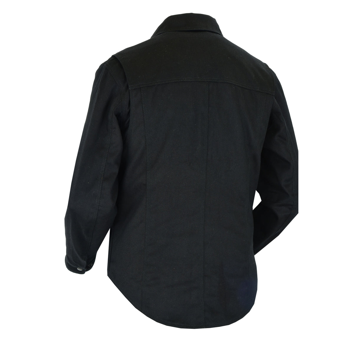 Biker Denim Club Style Anarchy Twill Shirt Conceal Carry Gun pocket