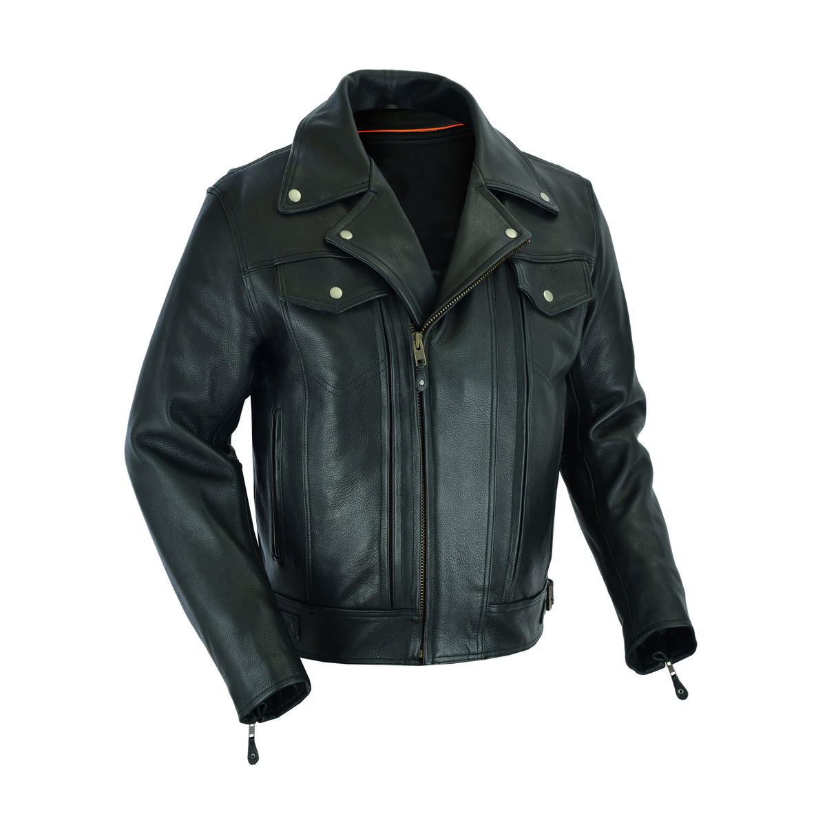 Highend Men's Utility Cruising Leather Jacket
