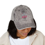 Vintage Embroidered Cap — "She Rides Wild" Retro Baseball Hat - Hats - Product View 11