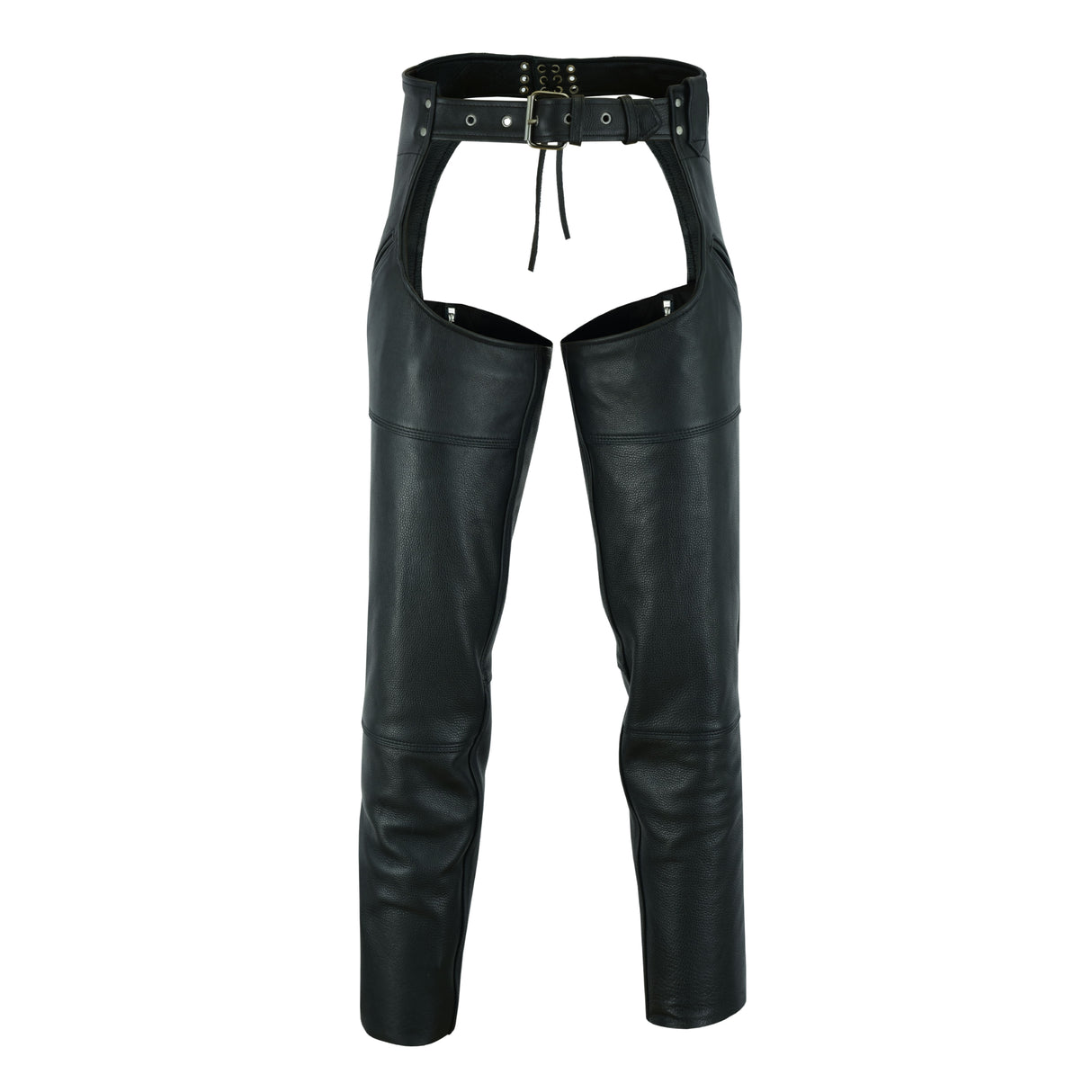 Renegade thermal lined motorcycle leather chaps