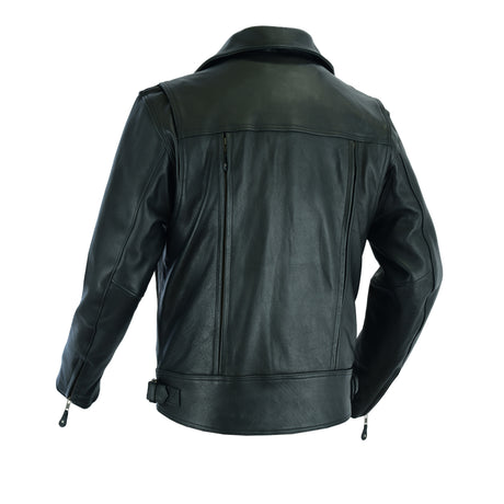 Highend Men's Utility Cruising Leather Jacket