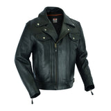 Highend Men's Utility Cruising Leather Jacket