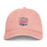 Throttle Queen Embroidered Cap — Vintage Coastal Washed Baseball Hat Printify