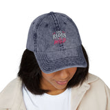 Vintage Embroidered Cap — "She Rides Wild" Retro Baseball Hat - Hats - Product View 17
