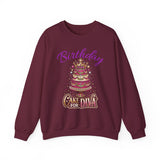Birthday Cake Diva Sweatshirt Printify