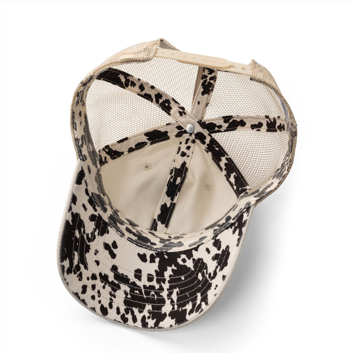Women's Washed Mesh-Back Cap She Rides Wild Embroidered