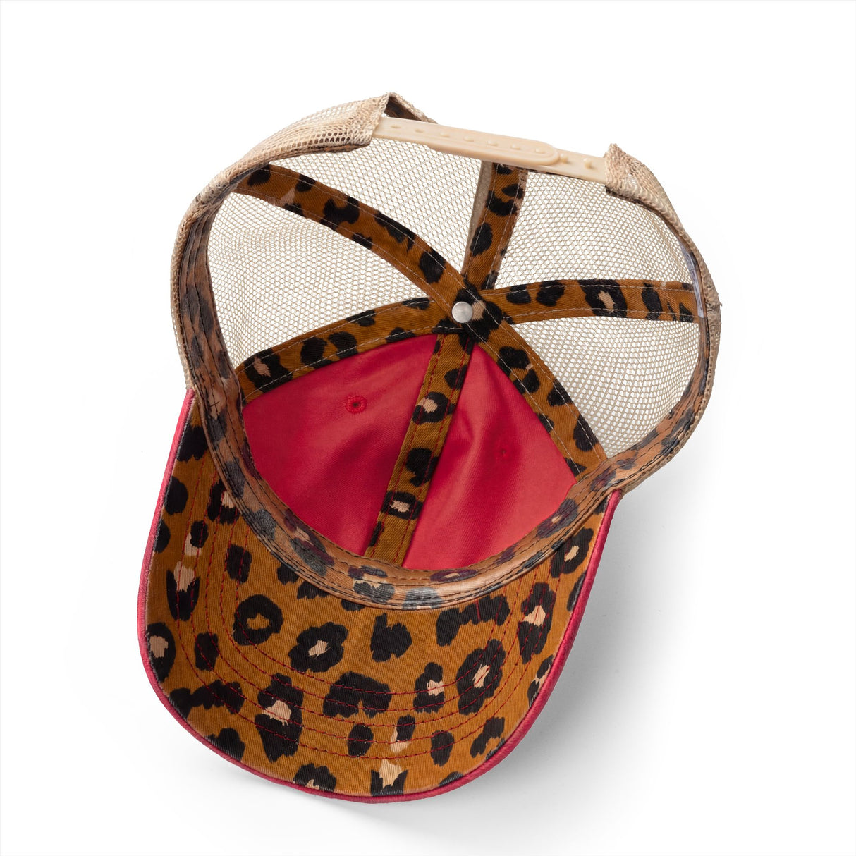 Women's Washed Mesh-Back Cap She Rides Wild Embroidered