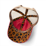 Women's Washed Mesh-Back Cap She Rides Wild Embroidered