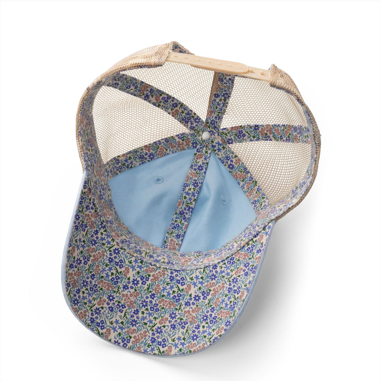 Women's Washed Mesh-Back Cap She Rides Wild Embroidered