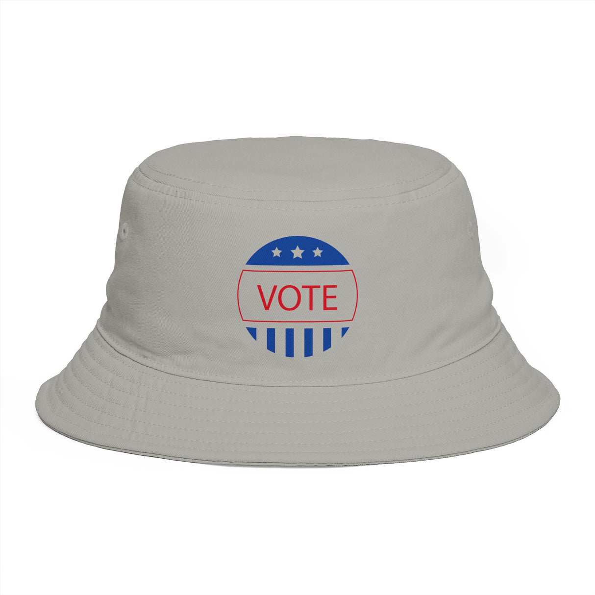 Vote Bucket Hat — Patriotic Red, White & Blue Election Sun Hat