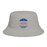 Vote Bucket Hat — Patriotic Red, White & Blue Election Sun Hat