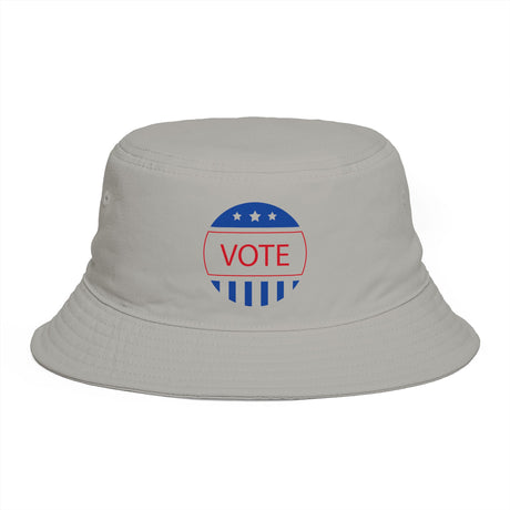 Vote Bucket Hat — Patriotic Red, White & Blue Election Sun Hat - Hats - Product View 17