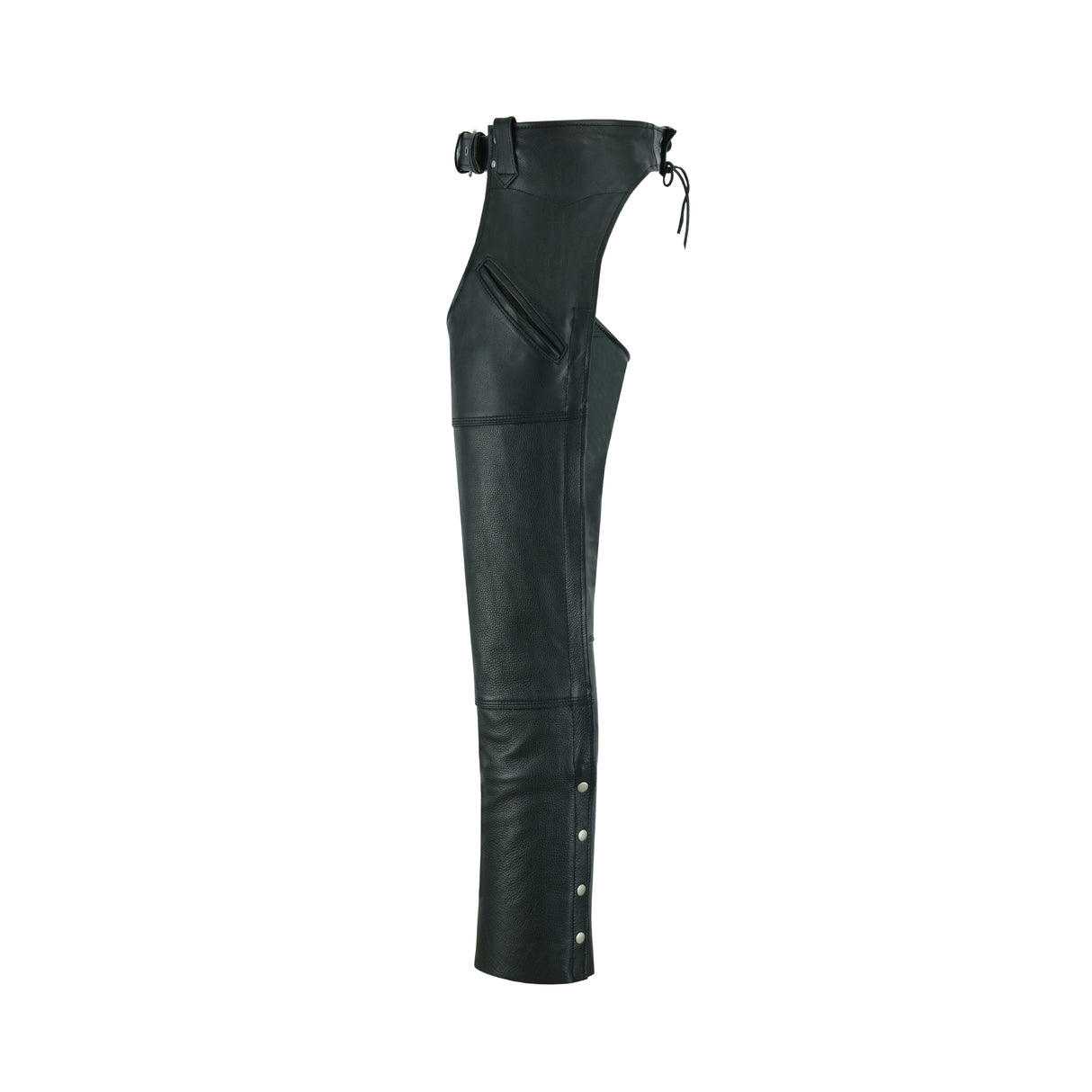 Renegade thermal lined motorcycle leather chaps