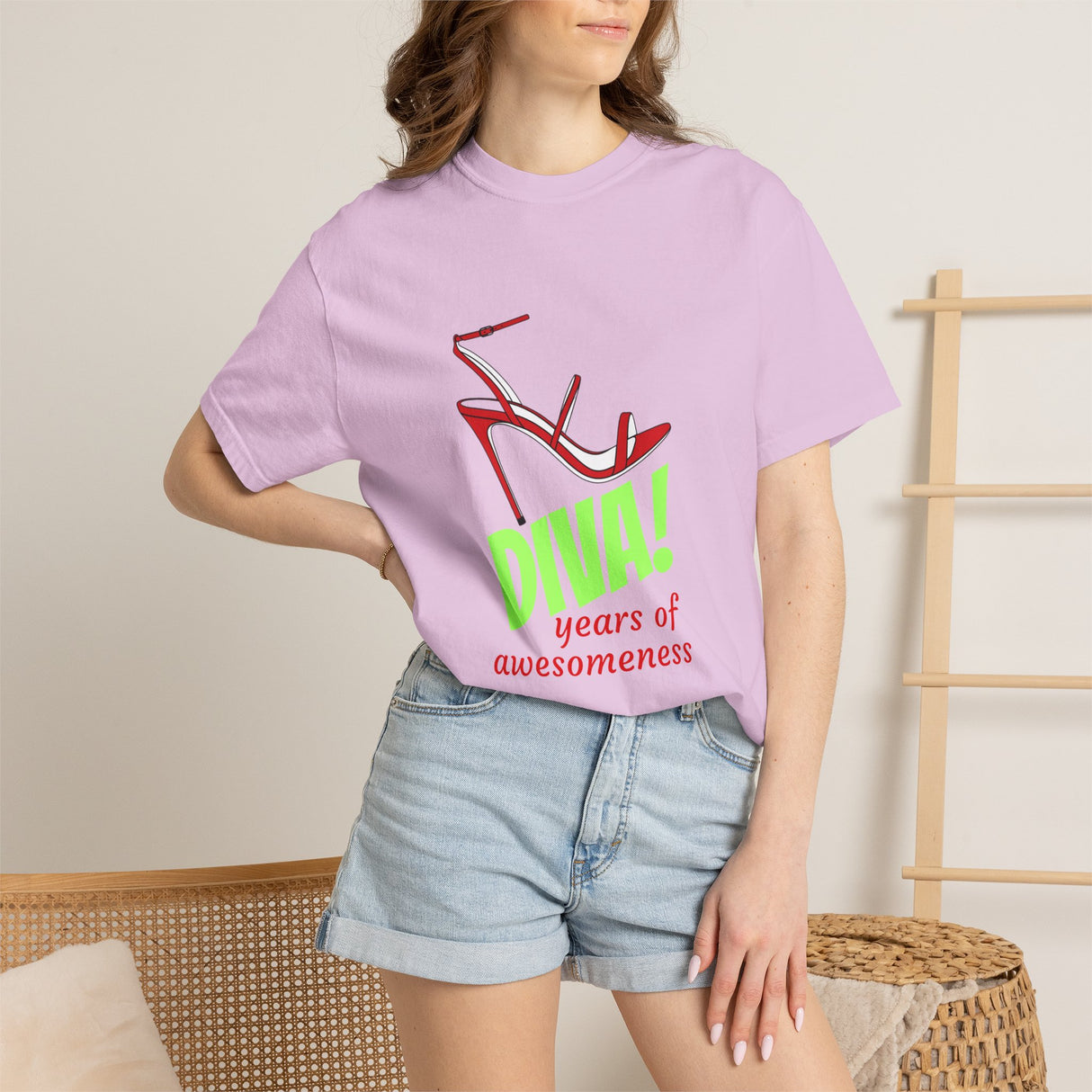 Diva! Years of Awesomeness T-Shirt Printify
