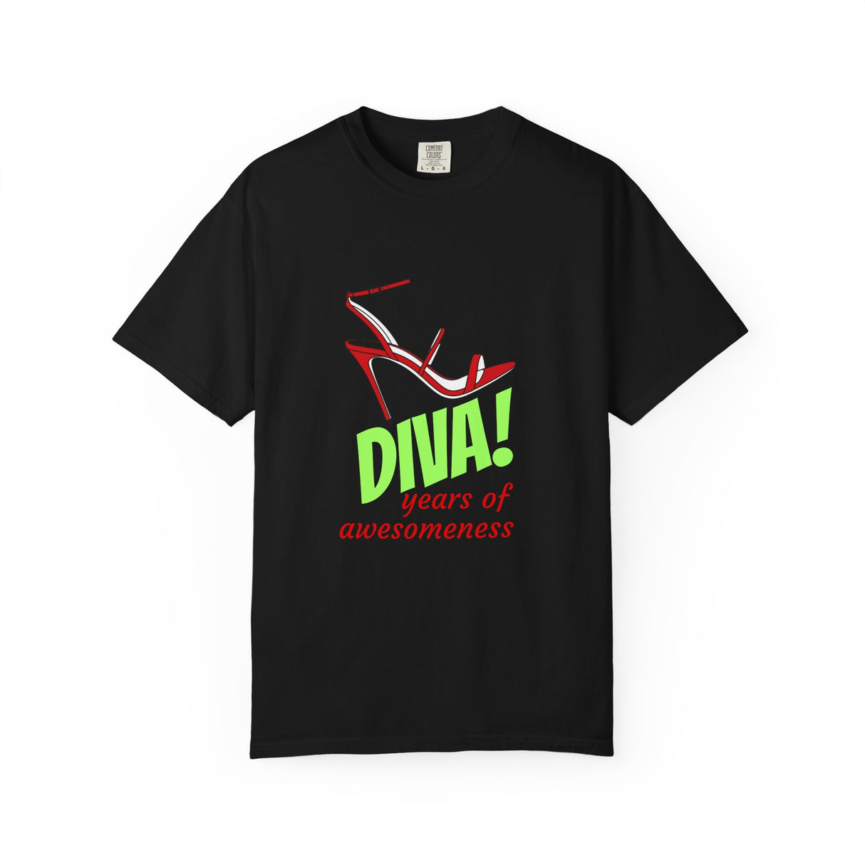 Diva! Years of Awesomeness T-Shirt Printify