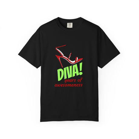Diva! Years of Awesomeness T-Shirt Printify