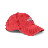 Vintage Embroidered Cap — "She Rides Wild" Retro Baseball Hat - Hats - Product View 7