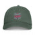 Throttle Queen Embroidered Cap — Vintage Coastal Washed Baseball Hat Printify