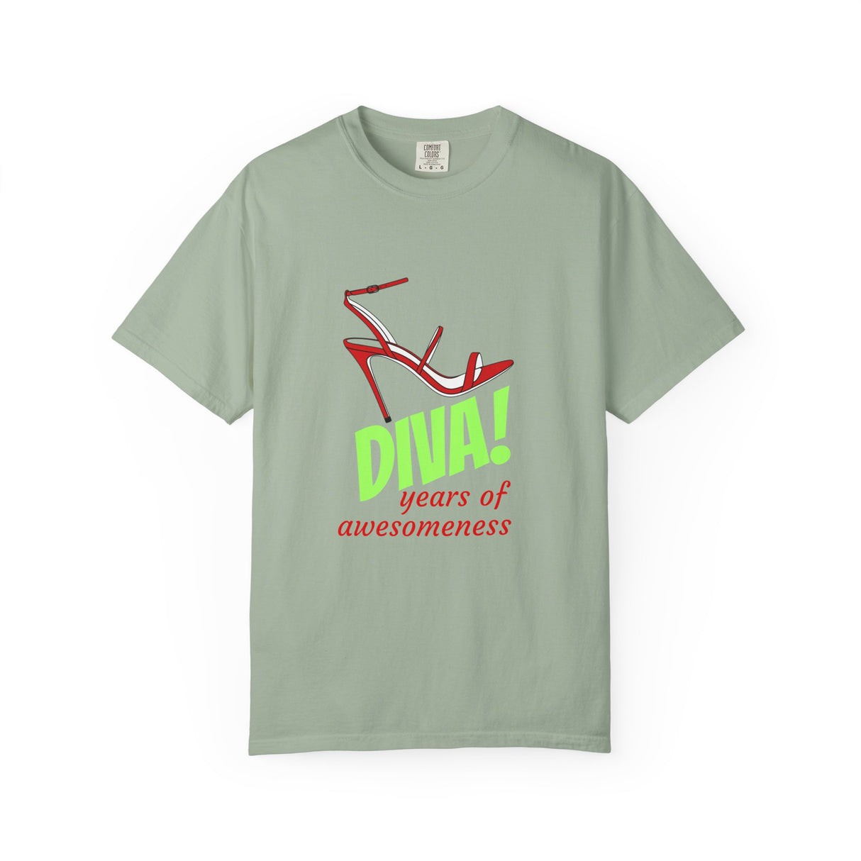Diva! Years of Awesomeness T-Shirt Printify
