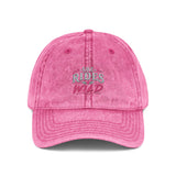 Vintage Embroidered Cap — "She Rides Wild" Retro Baseball Hat - Hats - Product View 5
