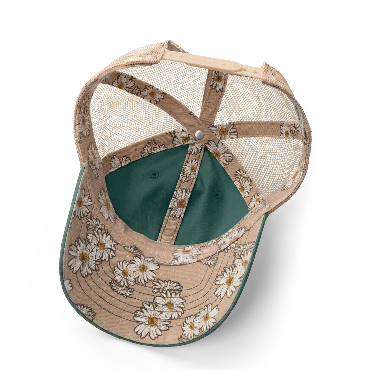 Women's Washed Mesh-Back Cap She Rides Wild Embroidered