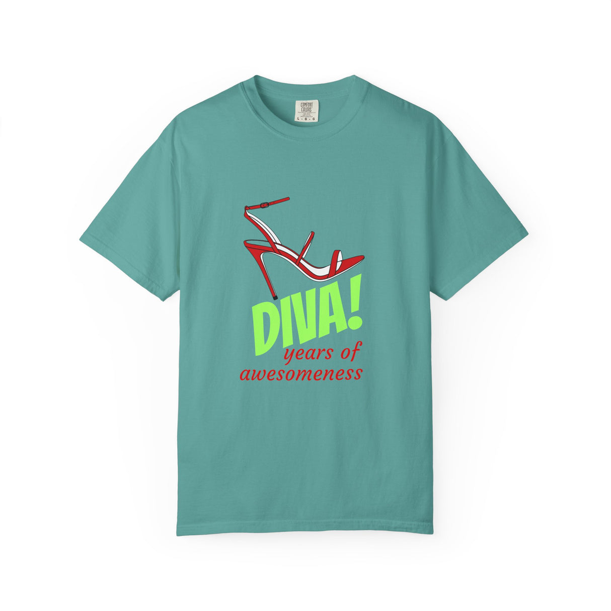 Diva! Years of Awesomeness T-Shirt Printify