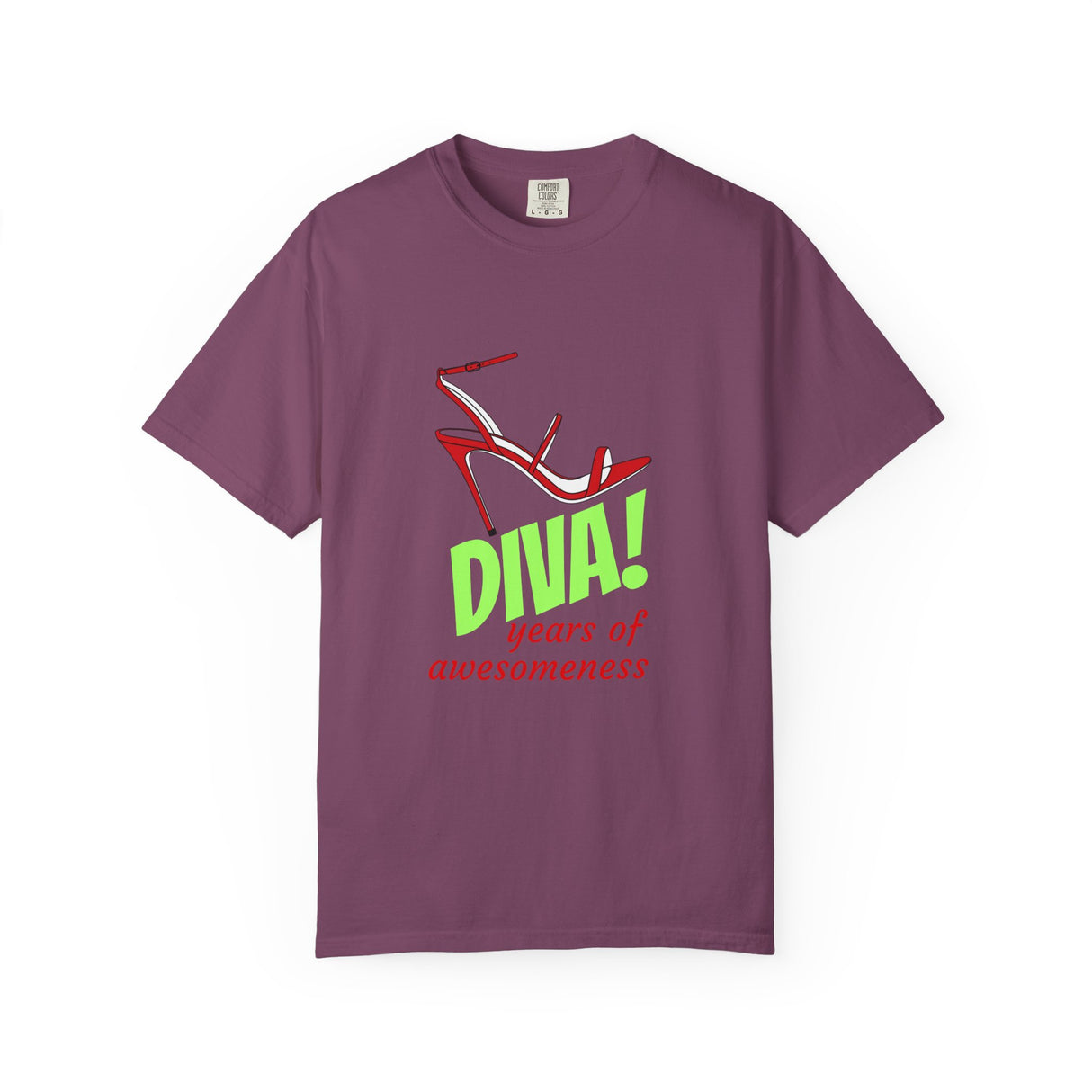 Diva! Years of Awesomeness T-Shirt Printify