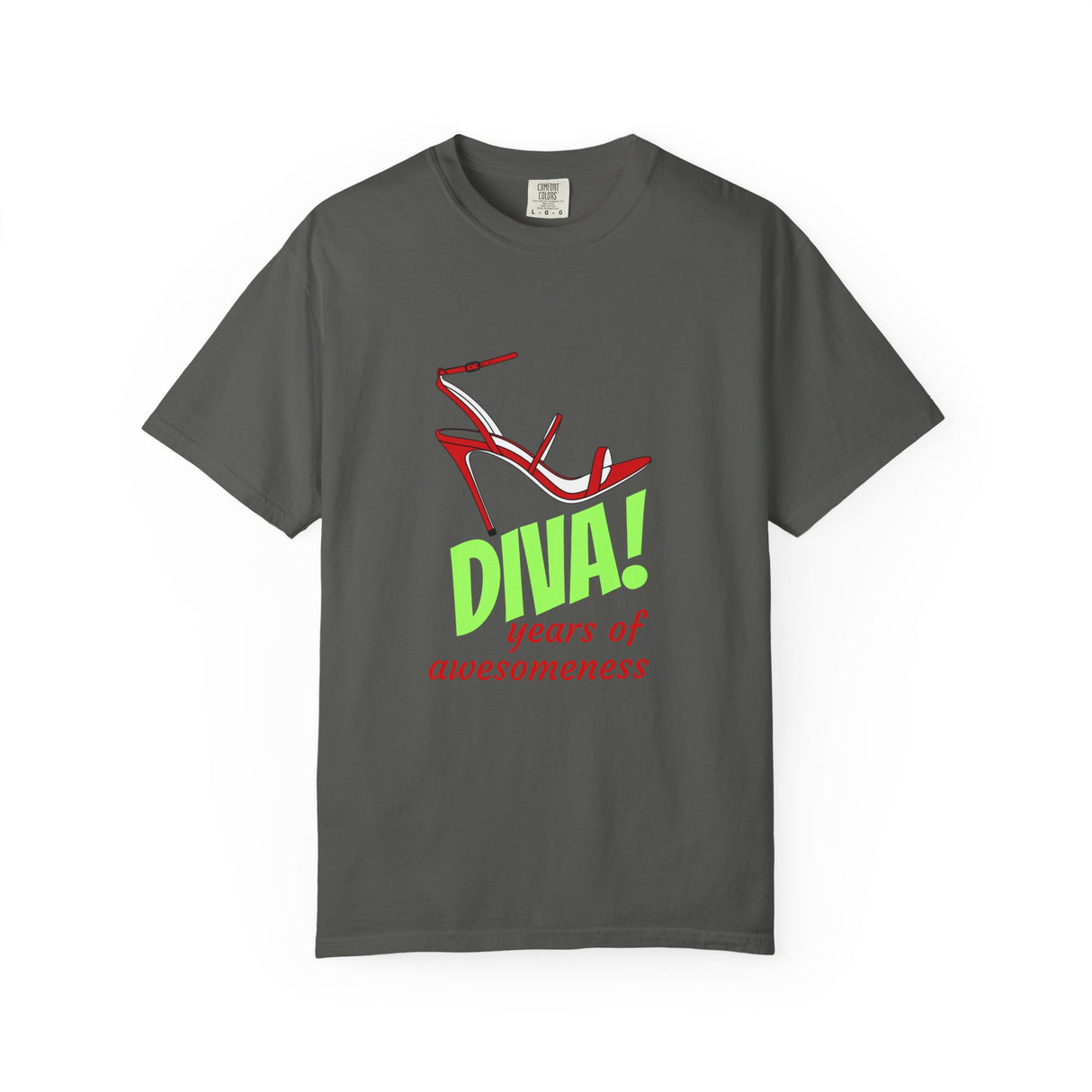 Diva! Years of Awesomeness T-Shirt Printify