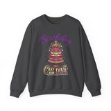 Birthday Cake Diva Sweatshirt Printify