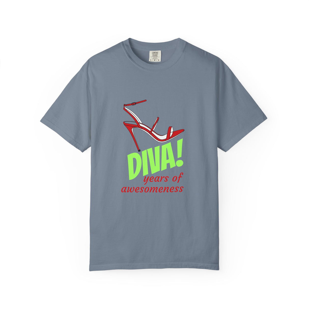 Diva! Years of Awesomeness T-Shirt Printify
