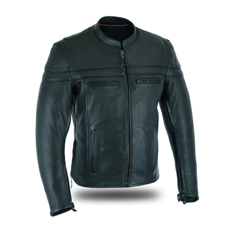 Men Tuscan Motorcycle Leather Jacket