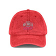 Vintage Embroidered Cap — "She Rides Wild" Retro Baseball Hat - Hats - Front View