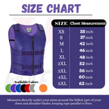 Bulletproof Men Leather Vest Purple color
