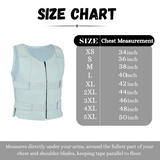 Women White Bullet proof style leather Vest for Biker club