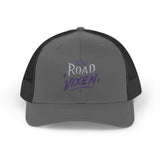 Road Vixen Trucker Cap — Retro Crown Snapback Mesh Hat