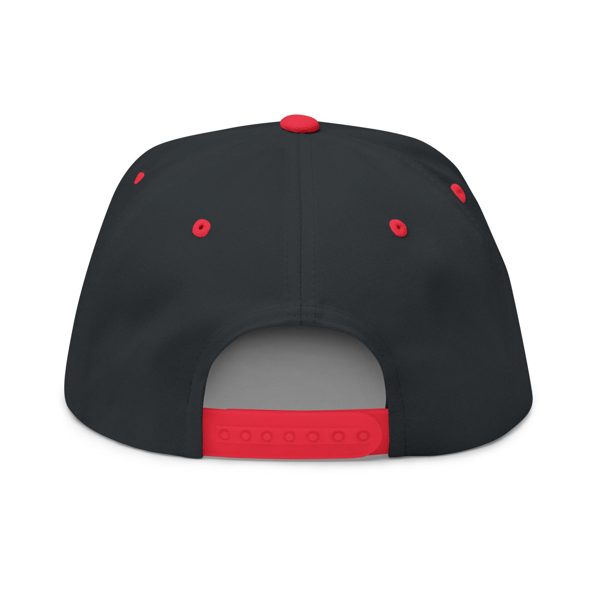 Motor Girl Embroidered Flat Bill Cap — Women's Biker Snapback Hat