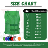 Men's Bulletproof Style tactical street green leather vest - For Biker Club