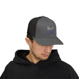 Road Vixen Trucker Cap — Retro Crown Snapback Mesh Hat