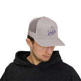 Road Vixen Trucker Cap — Retro Crown Snapback Mesh Hat