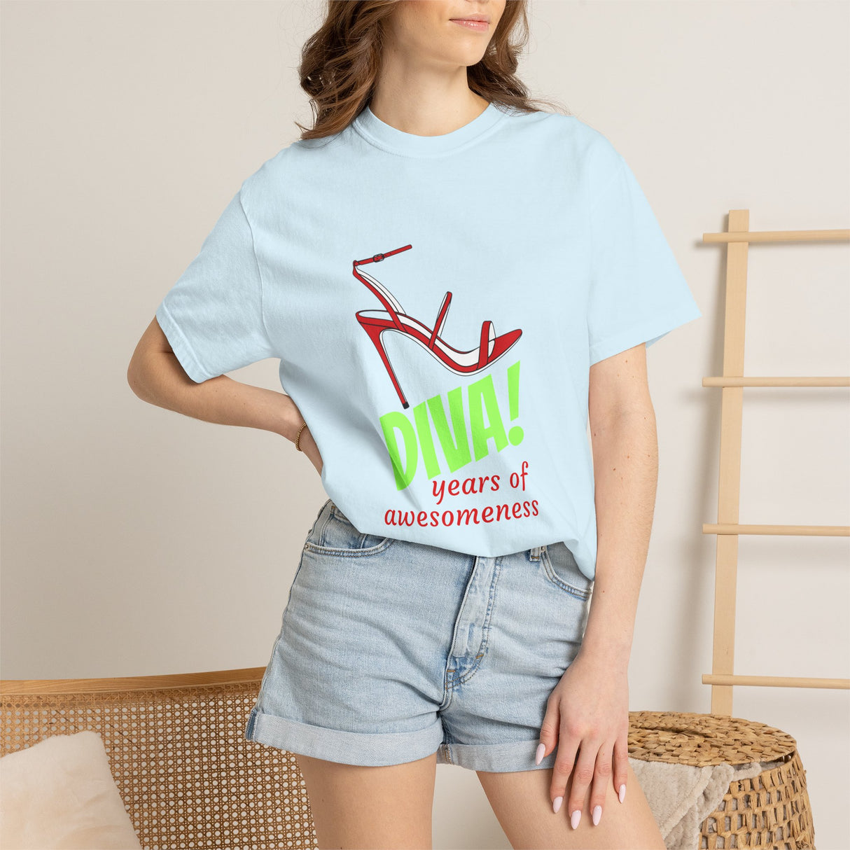 Diva! Years of Awesomeness T-Shirt Printify