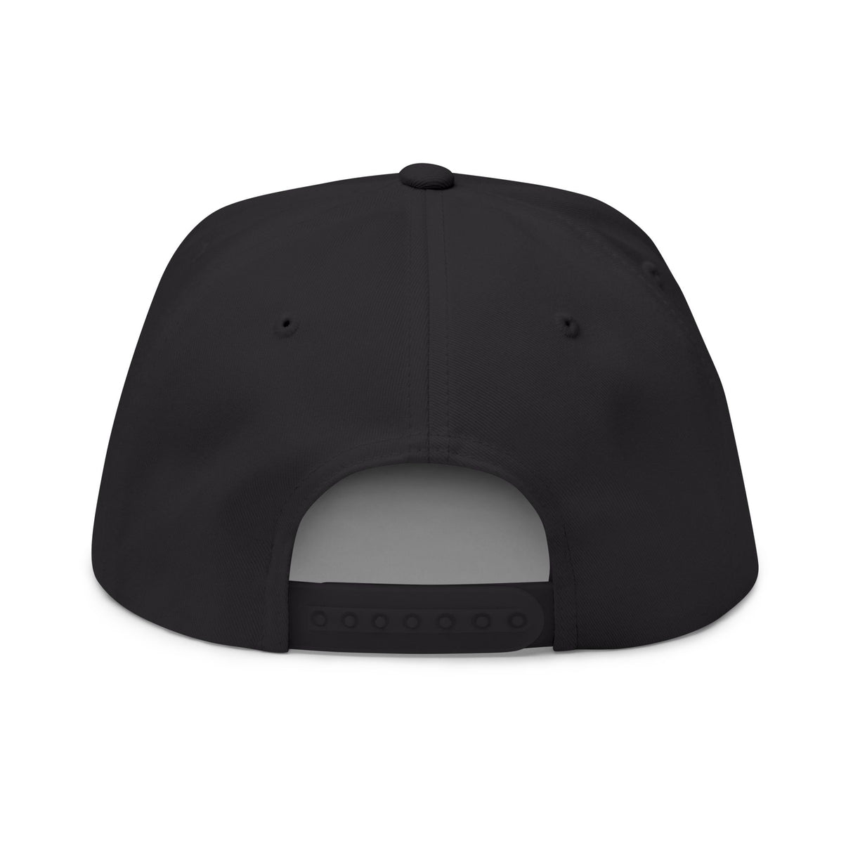 Motor Girl Embroidered Flat Bill Cap — Women's Biker Snapback Hat