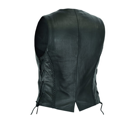 Women Braid and lace up side Vest The Classic