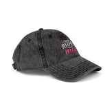Vintage Embroidered Cap — "She Rides Wild" Retro Baseball Hat - Hats - Product View 13