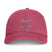 Throttle Queen Embroidered Cap — Vintage Coastal Washed Baseball Hat Printify