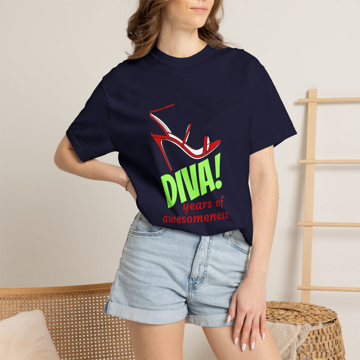 Diva! Years of Awesomeness T-Shirt Printify