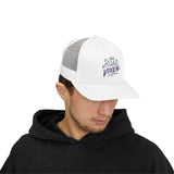Road Vixen Trucker Cap — Retro Crown Snapback Mesh Hat